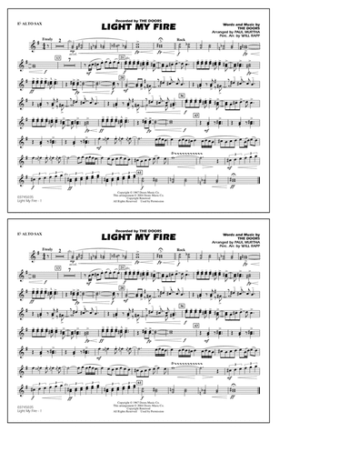 Light My Fire (arr. Paul Murtha) - Eb Alto Sax