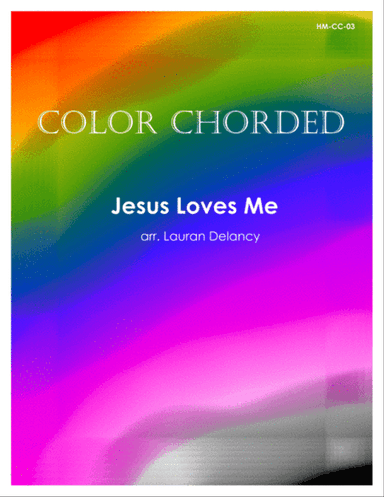 Color Chorded Jesus Loves Me