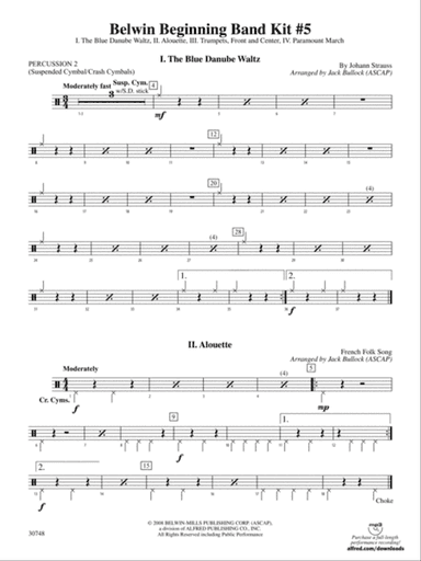 Belwin Beginning Band Kit #5: 2nd Percussion
