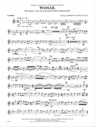 Wassail: Oboe
