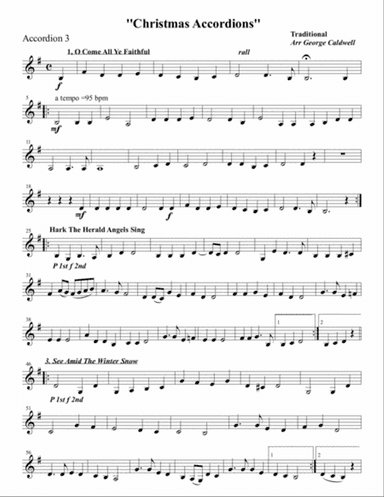 Christmas Accordions