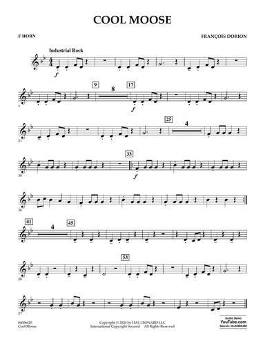 Cool Moose - F Horn