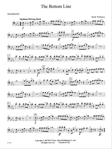 The Bottom Line: 1st Trombone
