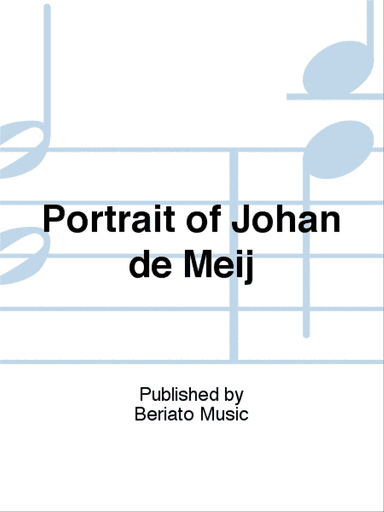 Portrait of Johan de Meij