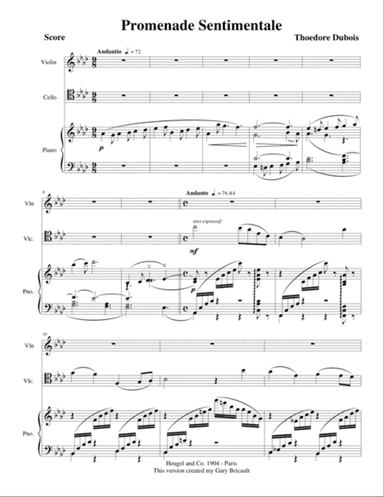 Promenade Sentimentale