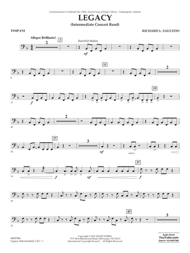 Legacy (Intermediate Version) - Timpani