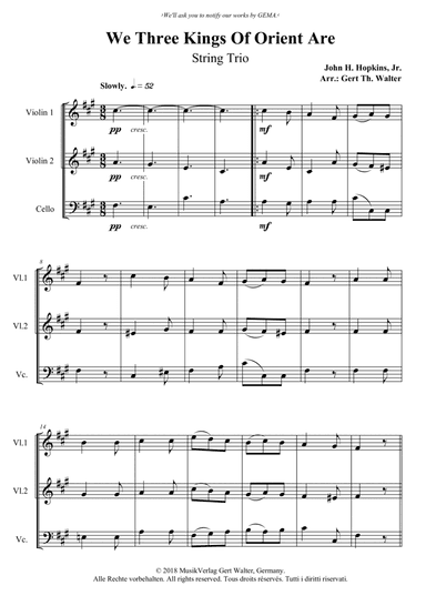 We Three Kings Of Orient Are