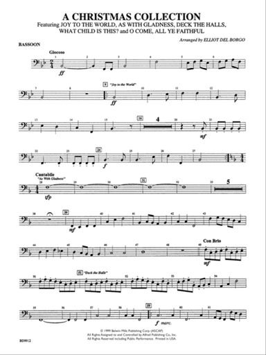 Christmas Collection: Bassoon