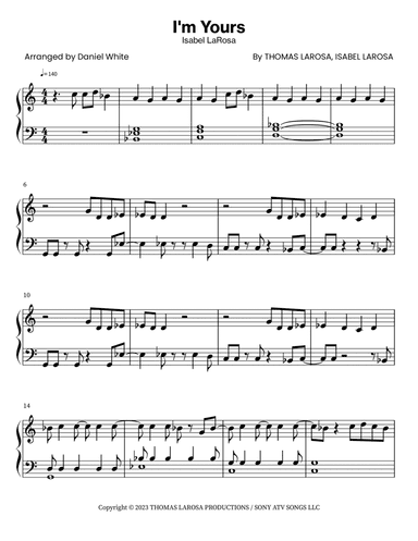 I'm Yours