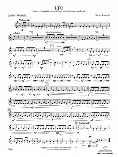 UFO: 2nd B-flat Trumpet