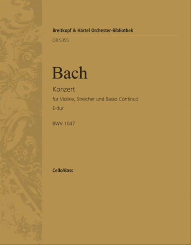 Violin Concerto in E major BWV 1042