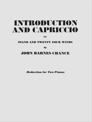 Introduction and Capriccio