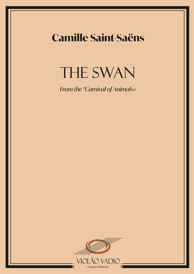 The Swan (C. Saint-Saëns) - String quintet with piano - Score and parts