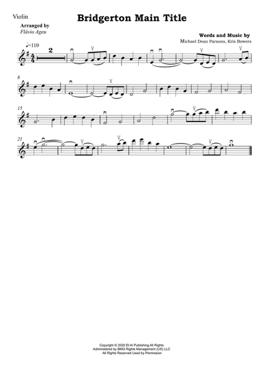 Bridgerton Main Title