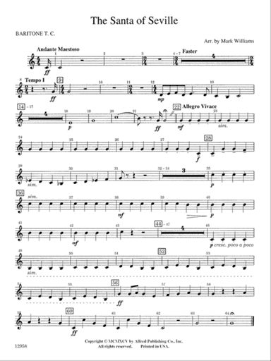 The Santa of Seville: Baritone T.C.