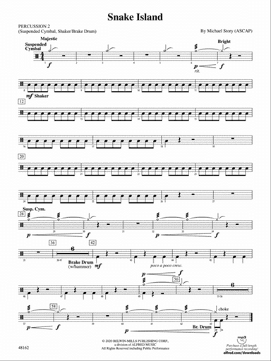 Snake Island: 2nd Percussion