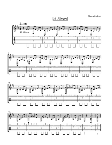 10 Allegro