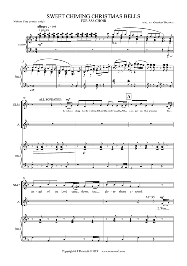 Sweet Chiming Christmas Bells
