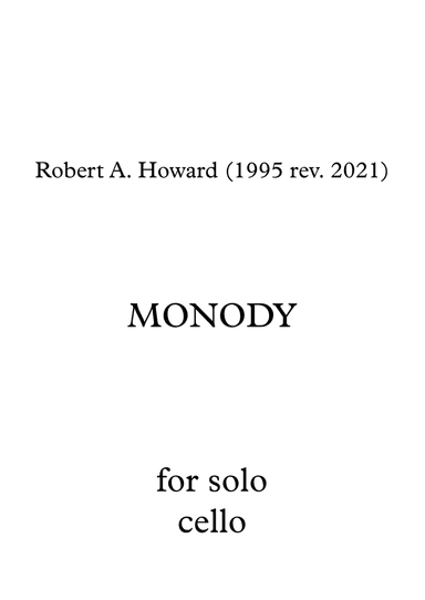 Monody