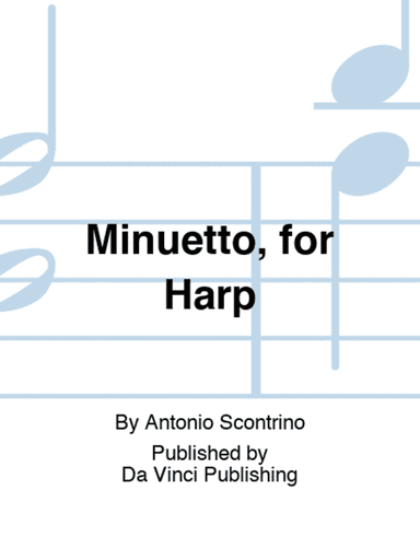 Minuetto, for Harp