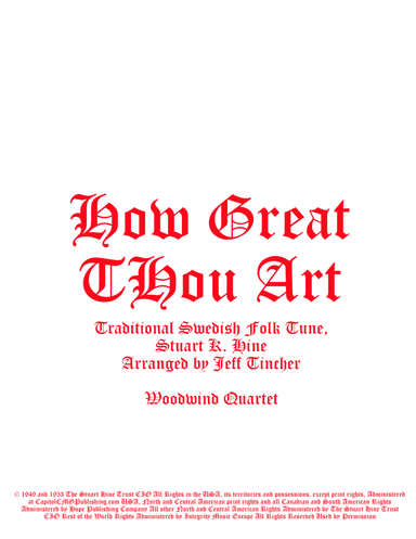 How Great Thou Art