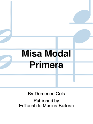 Misa Modal Primera
