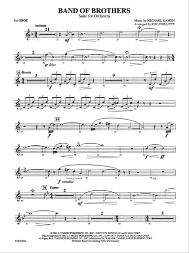 Band of Brothers: Oboe