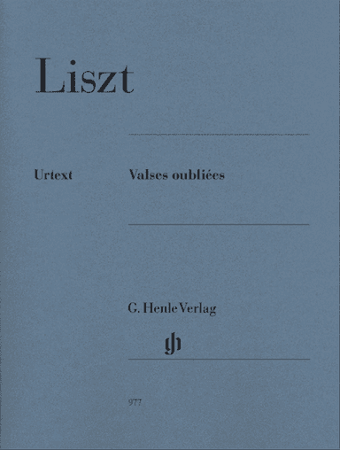 Liszt - Valses Oubliees Piano Urtext