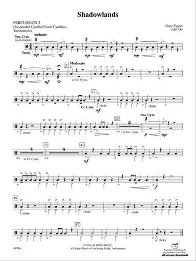 Shadowlands: 2nd Percussion