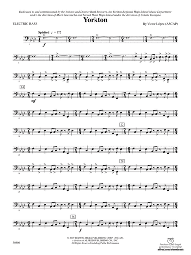 Yorkton: Electric Bass