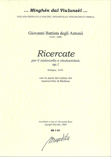 Ricercate op.1 (Bologna, 1687)