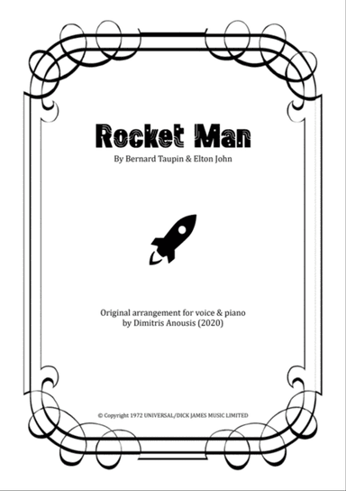 Rocket Man (i Think It's Gonna Be A Long Long Time)
