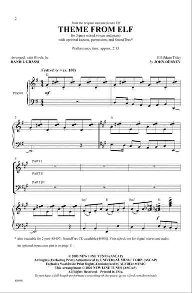 Theme from Elf