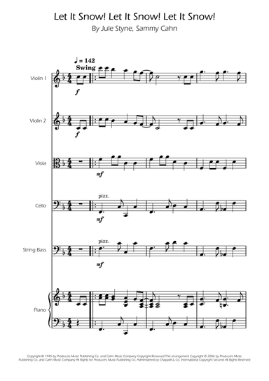 Let It Snow! Let It Snow! Let It Snow!