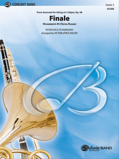 Finale (from Serenade for Strings in C Major, Opus 48, Movement #4 (Terma Russo))