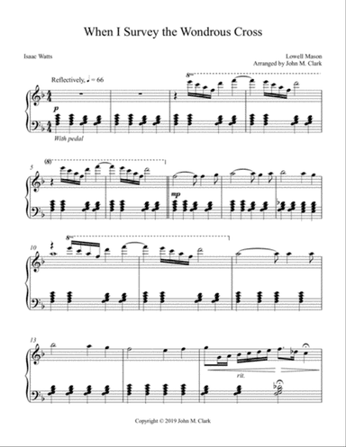 When I Survey The Wondrous Cross