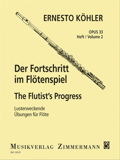 Der Fortschritt im Flötenspiel Op. 33 Heft 2