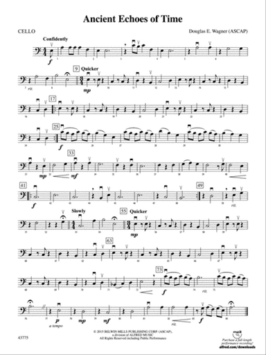 Ancient Echoes of Time: Cello
