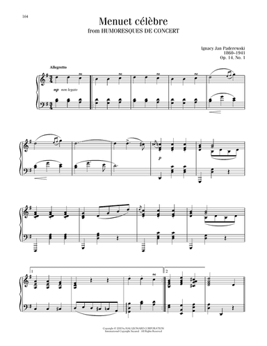 Minuet In G (Menuet)