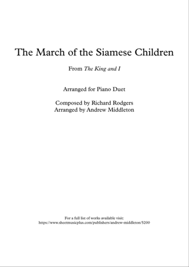 The March Of The Siamese Children