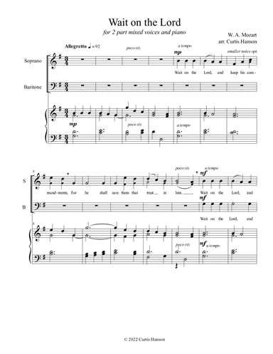 Wait on the Lord (SB)