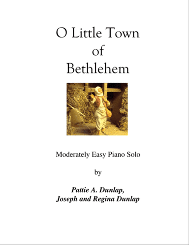 O Little Town of Bethlehem, L.H. melody