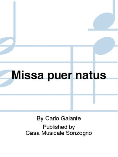 Missa puer natus
