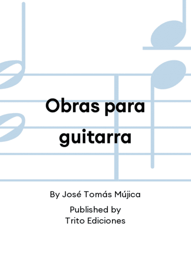 Obras para guitarra