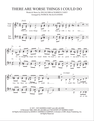 There Are Worse Things I Could Do