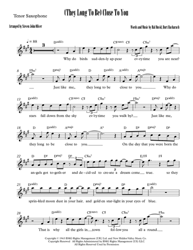 (They Long To Be) Close To You