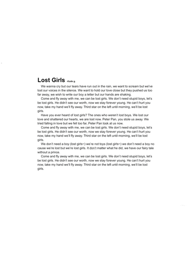 Lost Girls