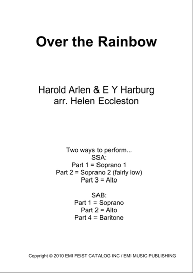 Over The Rainbow