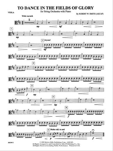 To Dance in the Fields of Glory: Viola