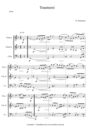 Traumerei scenes from childhood op15